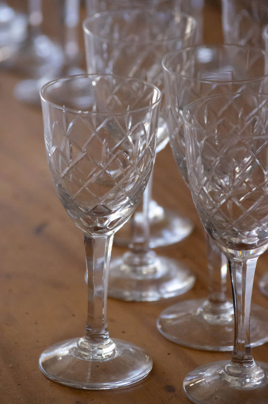 Verres en cristal